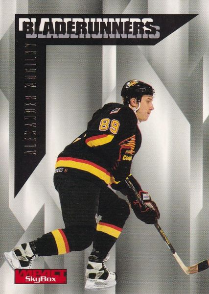 insert karta ALEXANDER MOGILNY 96-97 Skybox Impact Bladerunners číslo 15 of 25